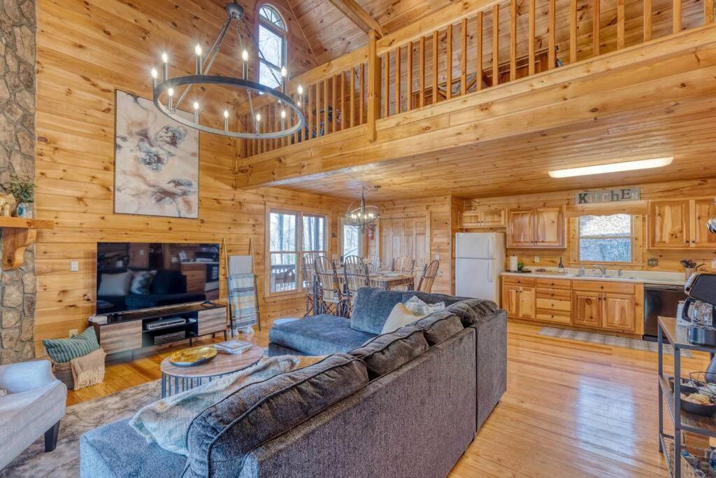 אלייז'ה Mtn Cabin Sleeps 10 - 5 Mins To Fishing & Camping מראה חיצוני תמונה