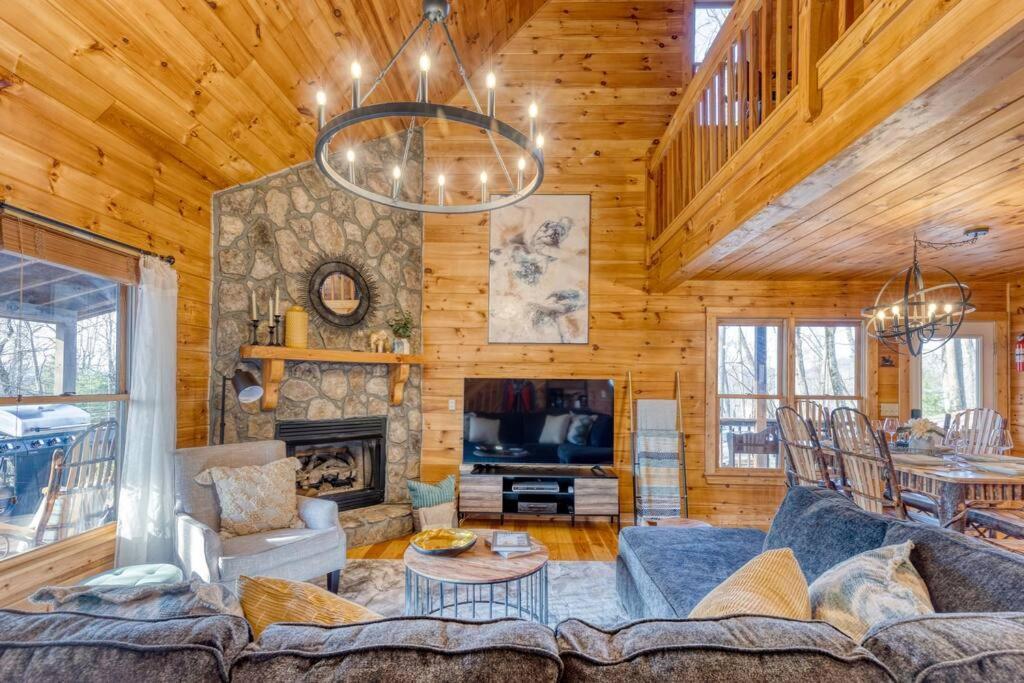 אלייז'ה Mtn Cabin Sleeps 10 - 5 Mins To Fishing & Camping מראה חיצוני תמונה