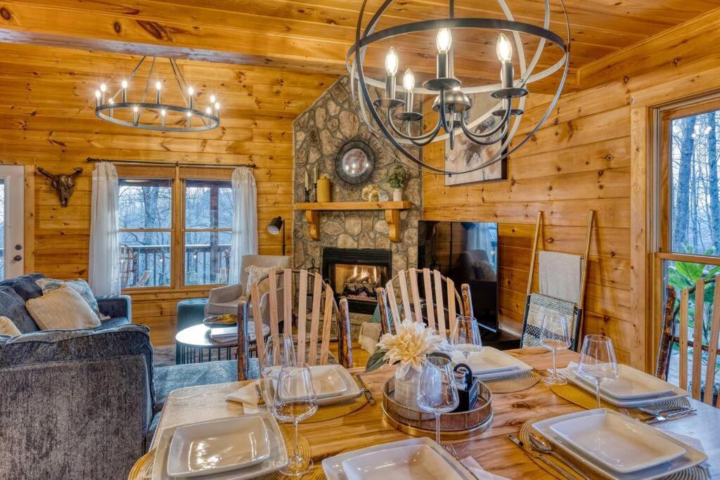 אלייז'ה Mtn Cabin Sleeps 10 - 5 Mins To Fishing & Camping מראה חיצוני תמונה