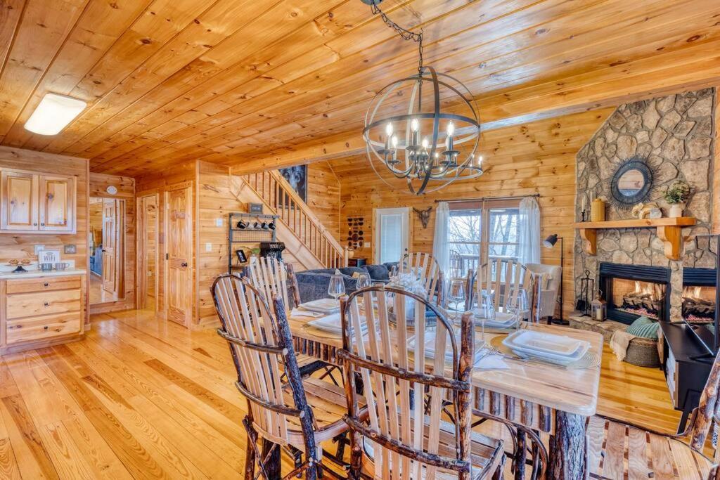 אלייז'ה Mtn Cabin Sleeps 10 - 5 Mins To Fishing & Camping מראה חיצוני תמונה